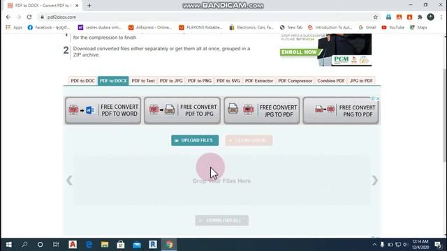 How to Convert PDF in to DOCX, JPG & Create a Combined PDF смотреть онлайн
