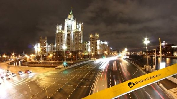 Moscow Night Time Lapse