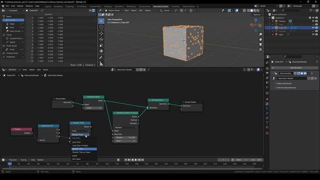 Геометрические ноды в Blender для новичков смотреть онлайн