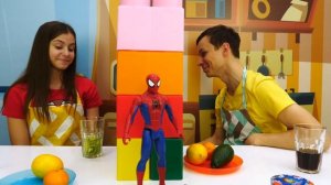 Челлендж пробуй - Вика и Федор готовят коктейли