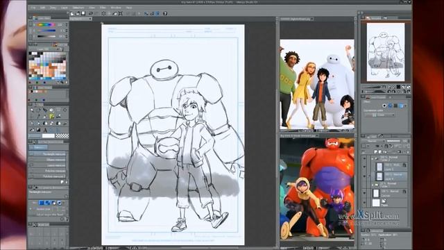 Big Hero 6 SpeedPaint: There to Care смотреть онлайн
