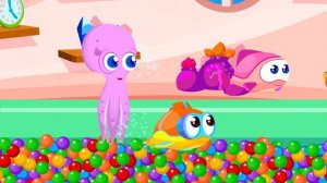 Мультики для маленьких 4: БиБаБу Русалочка и Яйца с сюрпризом