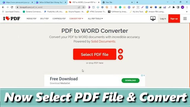 How to Convert PDF to Word | PDF to Word Converter #pdftowordconverter смотреть онлайн