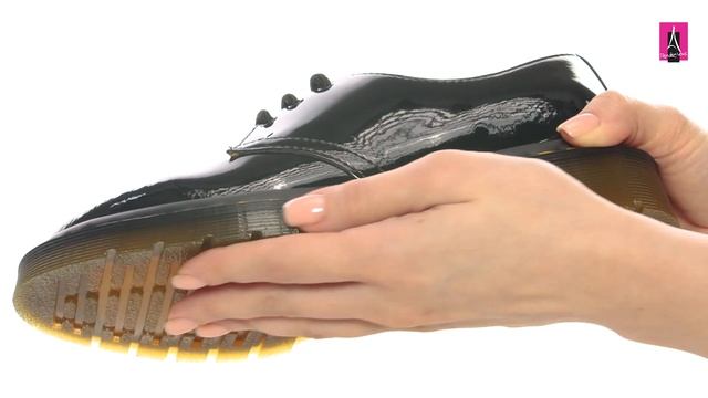 3749438 Видеообзор I Женские дерби DR. MARTENS 1461 Black Patent Lamper