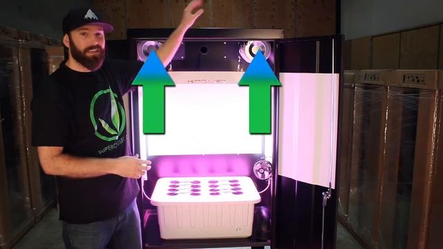 The Deluxe LED Grow Cabinet By SuperCloset смотреть онлайн