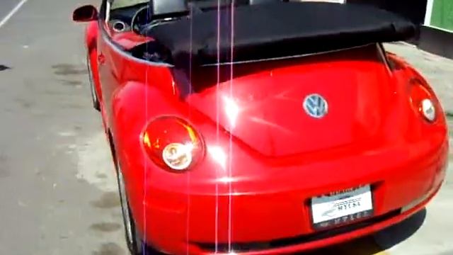 Nuevo Beetle Cabrio 2009 Rojo Salsa Int. Piel Negro- смотреть онлайн