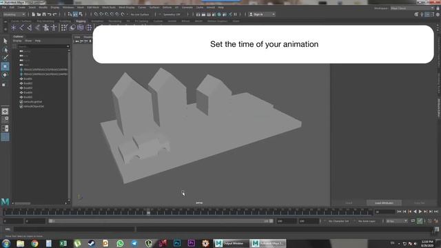 Export Animated FBX files from Maya смотреть онлайн