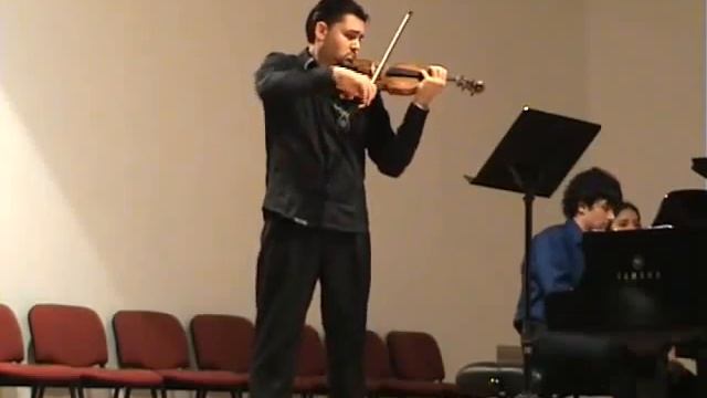 Cesar Frank sonata I-mvt -KOSTIC MARKO-violin смотреть онлайн