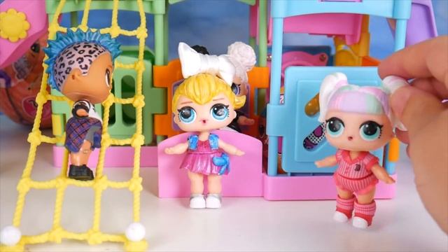 LOL SURPRISE Glitterati Open FAKE Custom DOLLS Series 4 Glam Glitter Toys for Kids | ToyEggVideos смотреть онлайн
