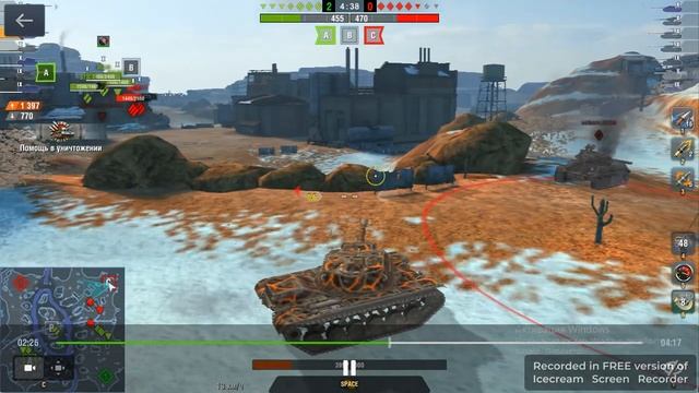 WOT blitz. т110 е4 +Мастер в копилку. смотреть онлайн