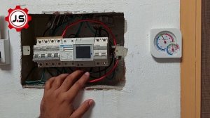 How to install Multifunction digital meter din rail D52-2066 || dinrail D52-2066 meter