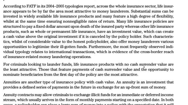 PART 9 - ANTI MONEY LAUNDERING SPECIALIST (CAMS) MSB INSURANCE смотреть онлайн