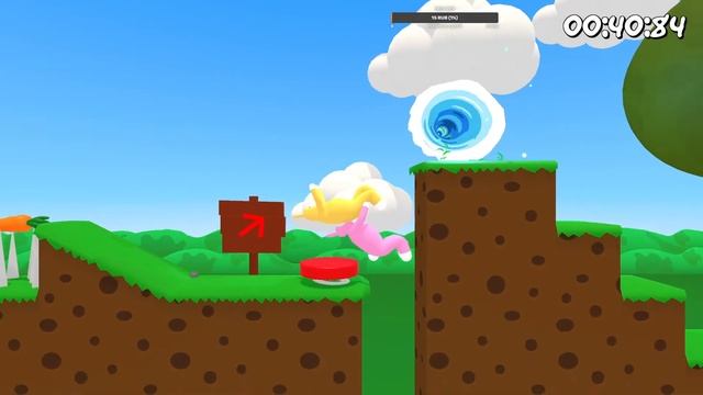 Super Bunny Man ИГРАЛИ С ДРУГОМ смотреть онлайн