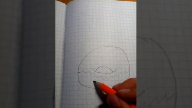 Как нарисовать пончик!