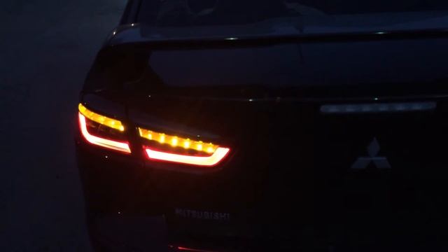 LED rear lights Lancer X смотреть онлайн