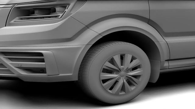 3D Model of MAN TGE Van L3H2 2017 Review смотреть онлайн