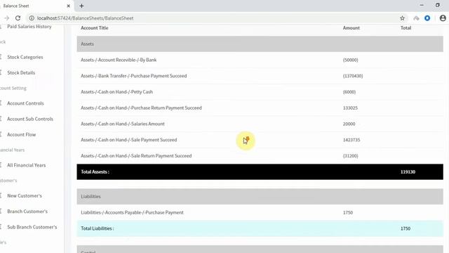 Business ERP Part 101 Balance Sheet By Financial Year in ASP.NET MVC смотреть онлайн