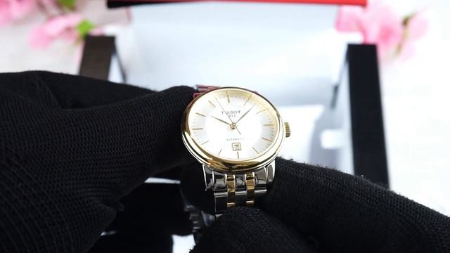 TISSOT CARSON AUTOMATIC LADY T122.207.22.031.00 смотреть онлайн