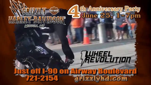 Grizzly Harley Davidson 4th Anniversary