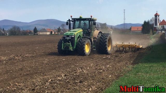 John Deere 8370r + Busa FKM 8.4 Magágykészítés 2018. смотреть онлайн
