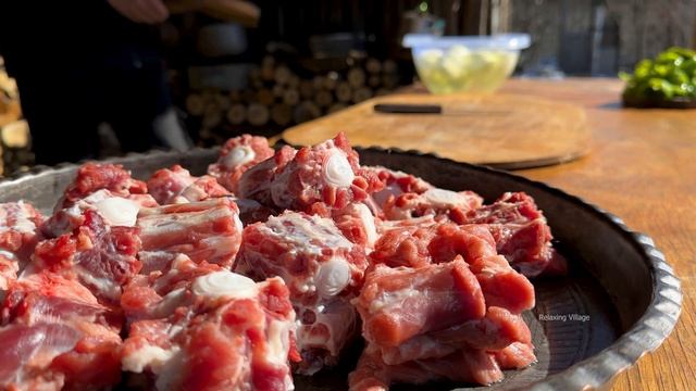 A UNIQUE DISH FROM OXTAIL! MOUNTAIN CHEF'S HAS THE BEST COOKING SKILL | OUTDOOR RURAL LIFE