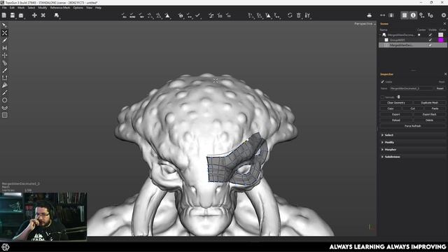 22 Alien Face Topology смотреть онлайн