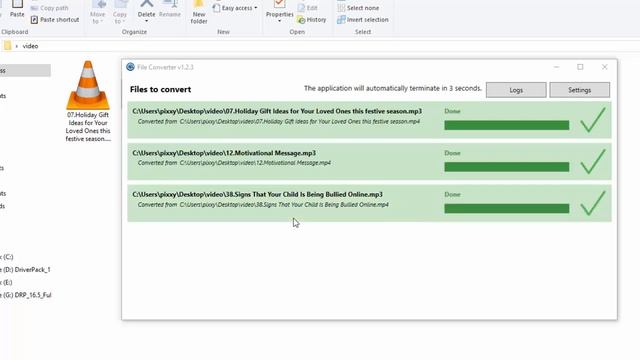 How to Batch Convert Audio, Video,PDF Free With Right Click On Windows смотреть онлайн