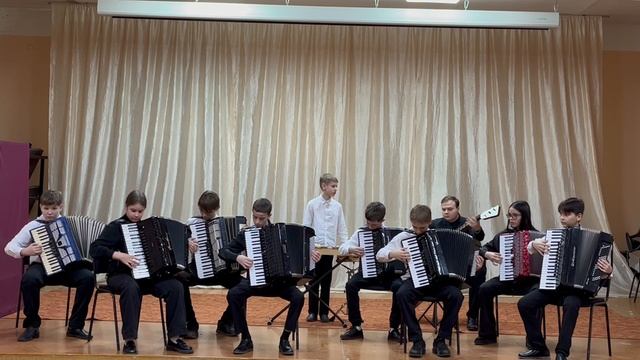 Ансамбль аккордеонистов «Обертон" смотреть онлайн