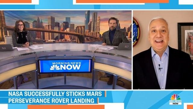 Former NASA Astronaut Mike Massimino On Perseverance Rover Mars Landing | NBC News NOW смотреть онлайн