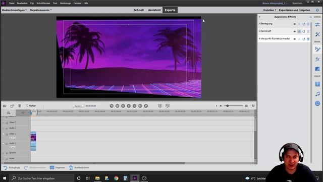 Schwarze Kino-Balken einfügen - Adobe Premiere Elements | Tutorial смотреть онлайн