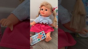 Кукла Кристина говорящая с пультом