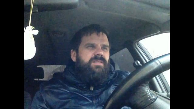 Упала наледь (сосульки) на машину.Часть 1. смотреть онлайн