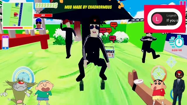 Shinchan Made Monster Lamborghini in Dude Theft Wars | Sasti Gta V смотреть онлайн