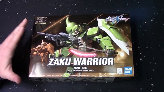 HG Zaku warrior unboxing review смотреть онлайн