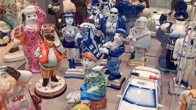 💥🔥👍💚Арт салон Авторских работ Гжельских мастеров #гжель #авторская @COVER71