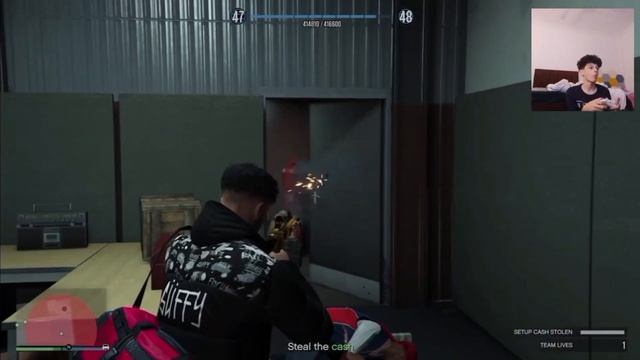 Playing Vincent's Missions (Part 1: Slush Fund) GTA V Online смотреть онлайн