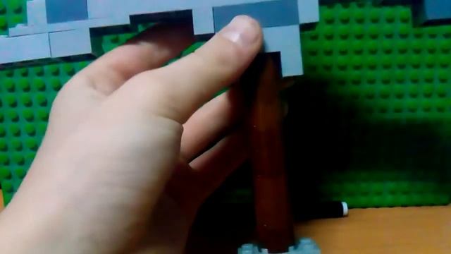Кирка из лего из игры майнкрафт. смотреть онлайн