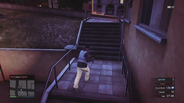 GTA 5 Online GAMEPLAY - Deathmatch - "Server Issues" (GTA V Online) смотреть онлайн