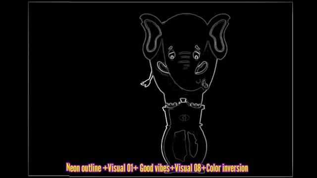 NEON OUTLINE EFFECTS AND COLOR ADJUSTMENT TUTORIAL HICKORY DICKORY DOCK ELEPHANT EFFECTS TUTORIAL смотреть онлайн