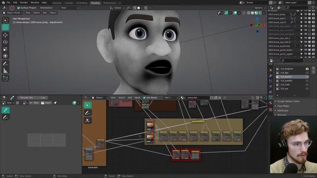 Snow - Stylized Character Shading Live #6 смотреть онлайн