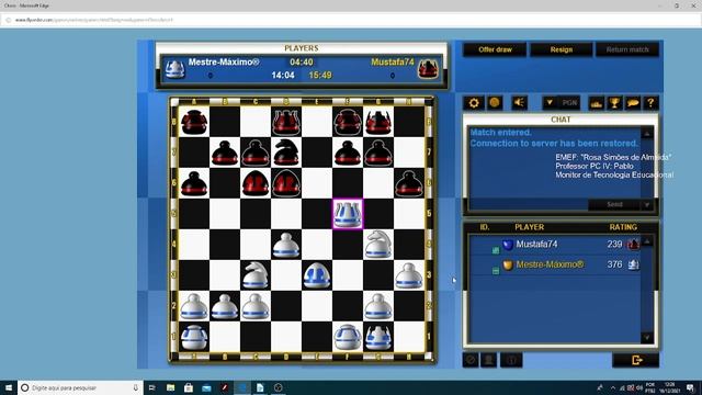 Xadrez Educacional - Professor Pablo! смотреть онлайн