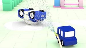 Веселая Школа для детей: Играем в полицию — Полицейские машинки — Наводим порядок в городе!