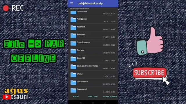 Cara Merubah File Menjadi RAR | Convert to Rar смотреть онлайн