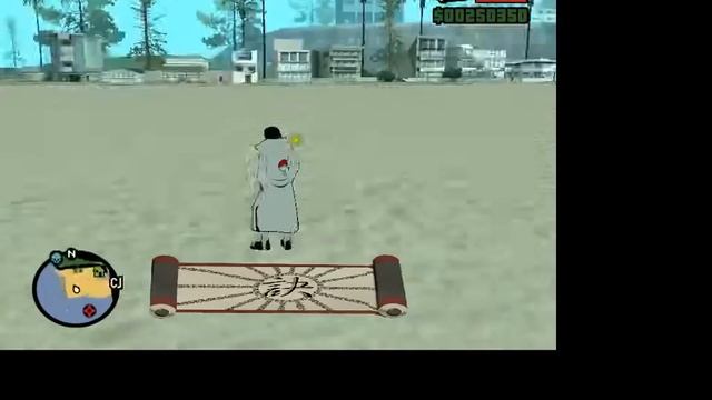 GTA sanandreas Naruto mode 2012 Part7 смотреть онлайн