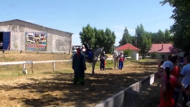 Луганский областной казачий конный театр . п.Меловое. смотреть онлайн