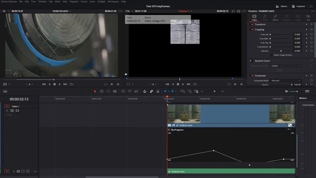Davinci Resolve 18.0 - paste attributes of OFX vs. general video parameters смотреть онлайн