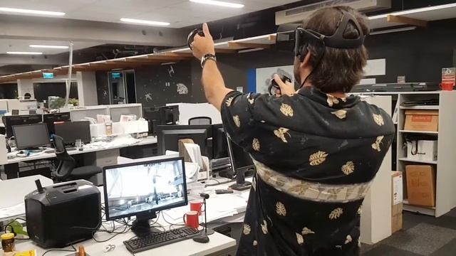 Bullet Train on Oculus rift CV1 touch controllers смотреть онлайн