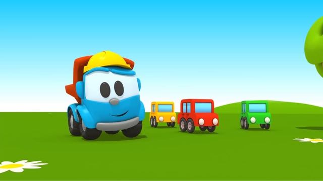 ПДД для детей - Хаос в городе без парковки! Мультики про машинки для малышей Веселая Школа смотреть онлайн