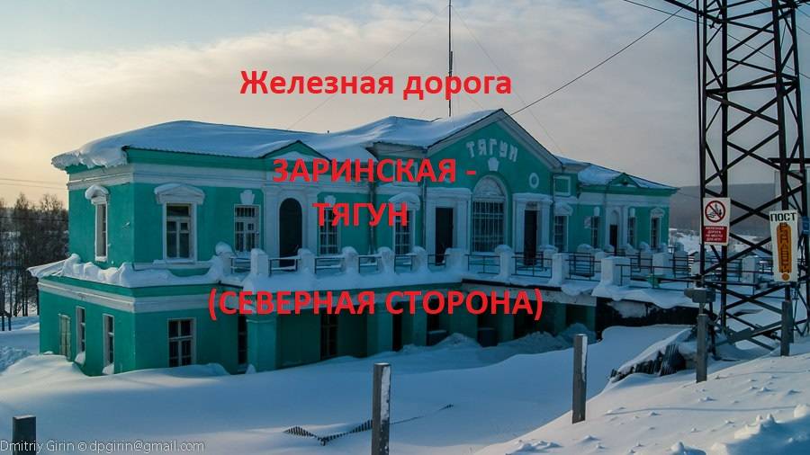 Железная дорога Заринская - Голуха - Тягун (вид из окна поезда, северная сторона) (ЗСЖД)