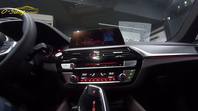BMW G30 5series caraudio speaker tuning in KOREA смотреть онлайн